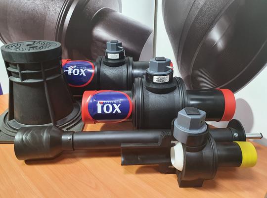 Краны шаровые PE 100 SDR 11 FOX 
